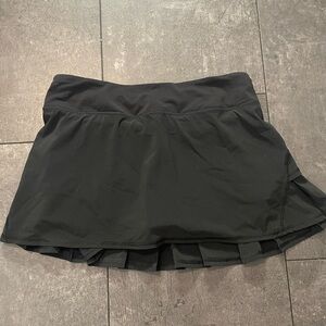 lululemon athletica Black Athletic Skort
